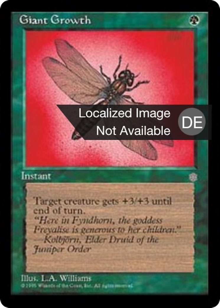 Magic: The Gathering - Riesenwuchs - Ice Age