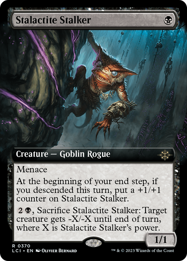 Magic: The Gathering - Stalactite Stalker Foil - The Lost Caverns of Ixalan