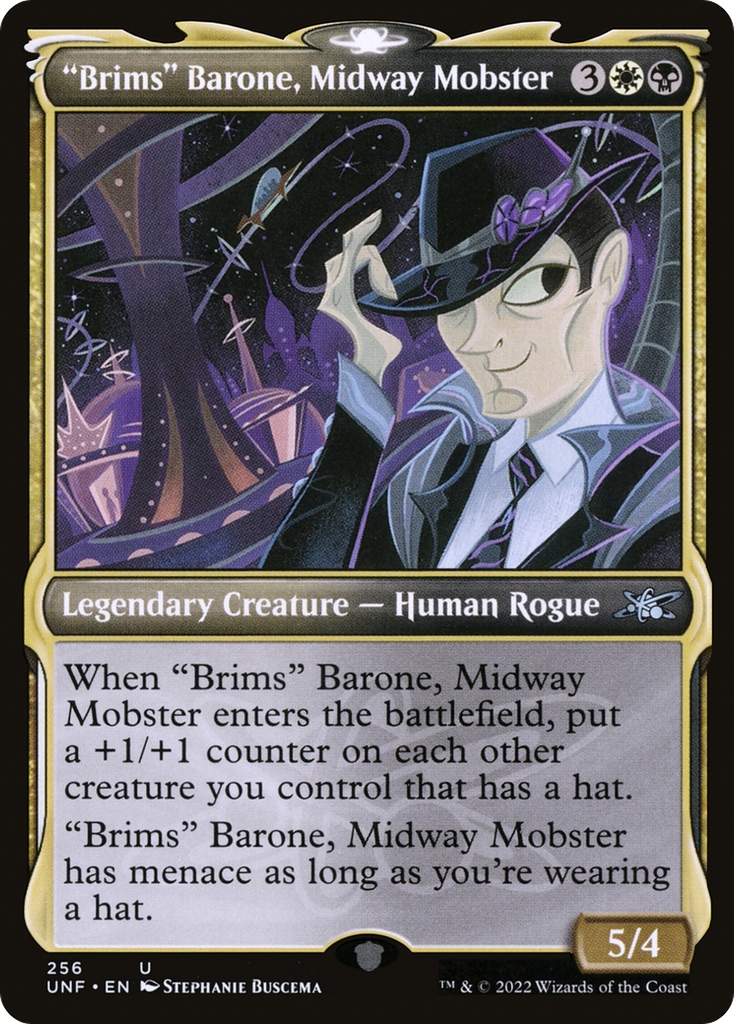 Magic: The Gathering - Brims Barone, Midway Mobster Foil - Unfinity
