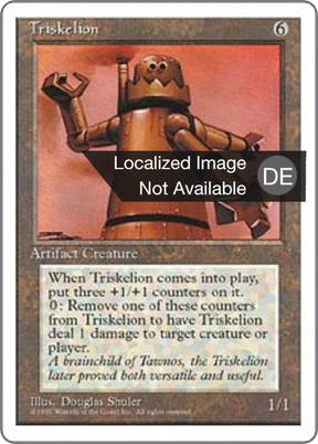 Magic: The Gathering - Triskelion - Fourth Edition