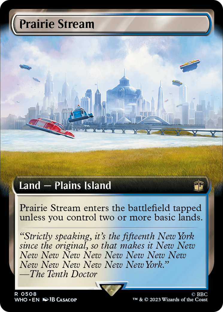 Magic: The Gathering - Prairie Stream - Doctor Who