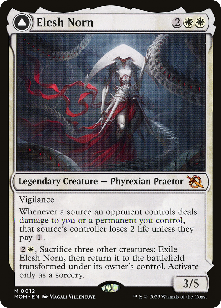 Magic: The Gathering - Elesh Norn // The Argent Etchings - March of the Machine
