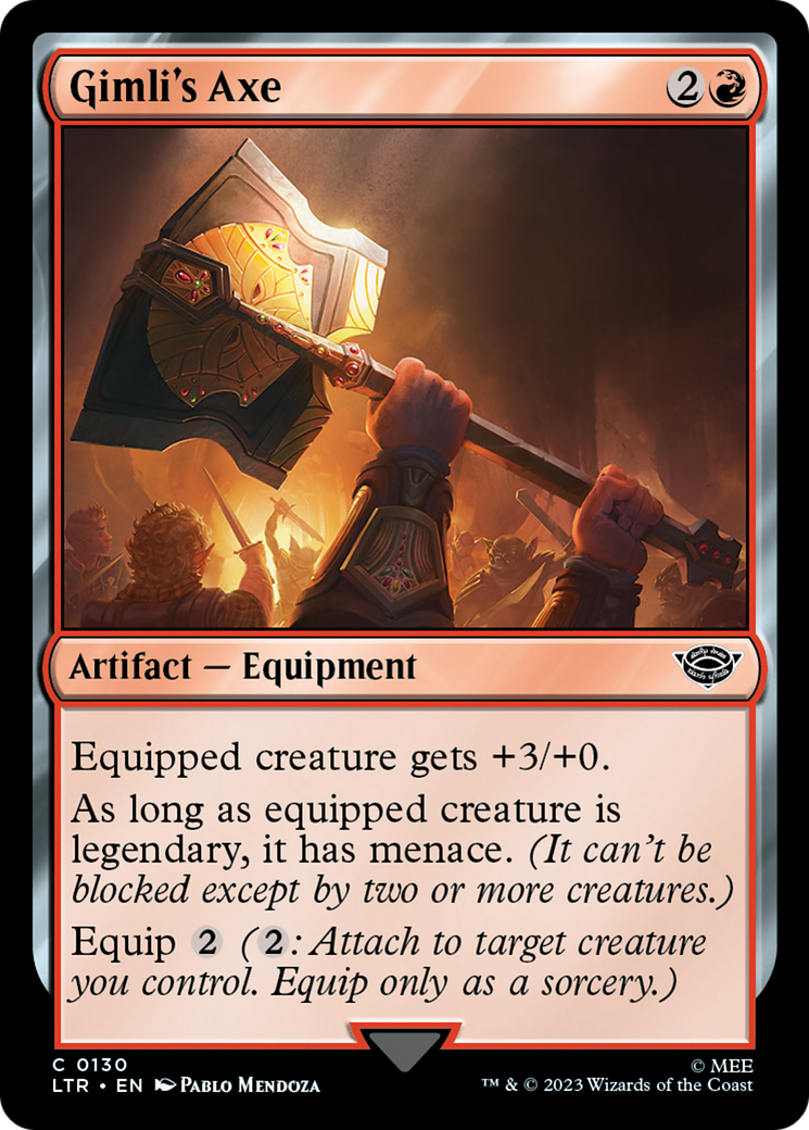 Magic: The Gathering - Gimli's Axe - The Lord of the Rings: Tales of Middle-earth