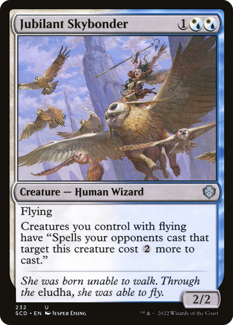 Magic: The Gathering - Jubilant Skybonder - Starter Commander Decks
