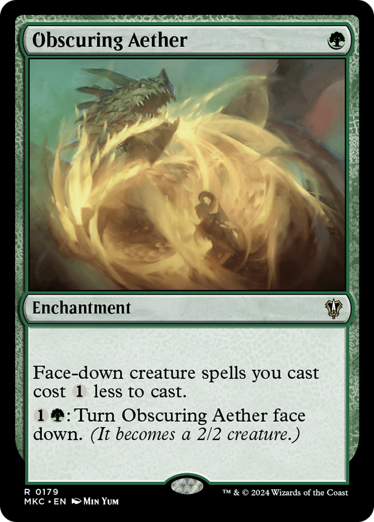 Magic: The Gathering - Obscuring Aether - Murders at Karlov Manor Commander