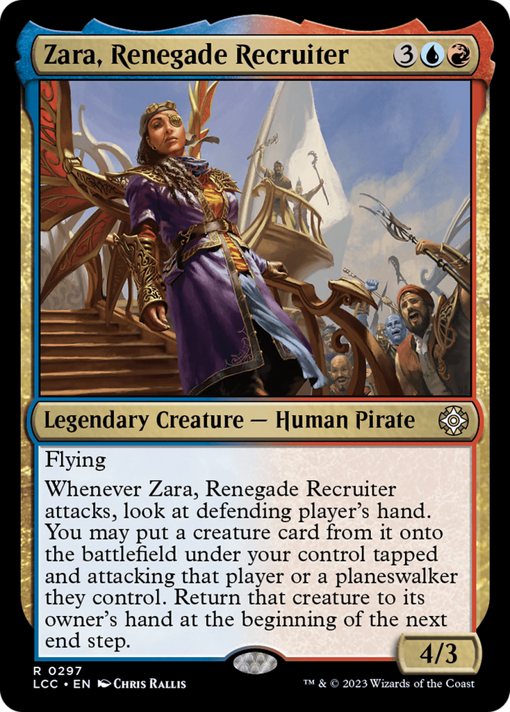 Magic: The Gathering - Zara, Renegade Recruiter - The Lost Caverns of Ixalan Commander