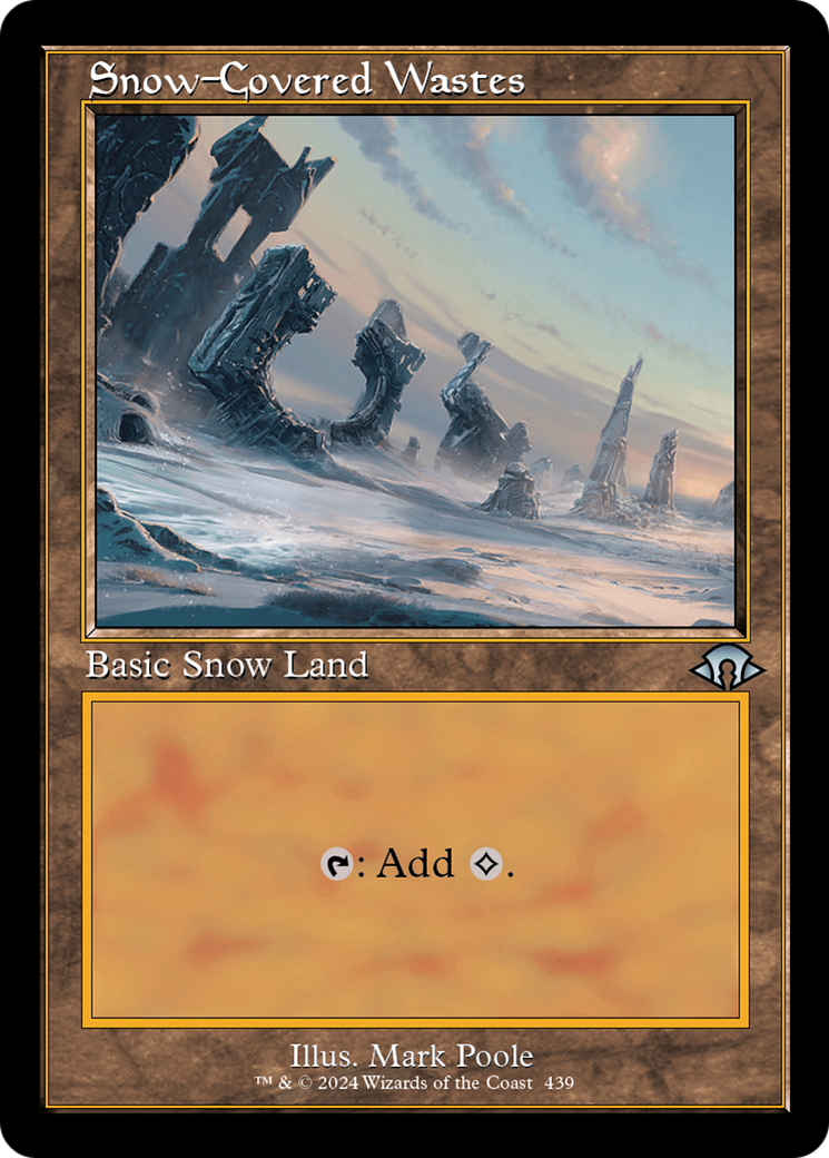 Magic: The Gathering - Snow-Covered Wastes Foil - Modern Horizons 3