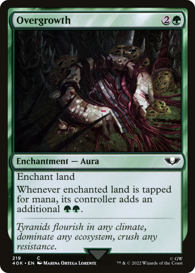 Magic: The Gathering - Overgrowth - Warhammer 40000 Commander
