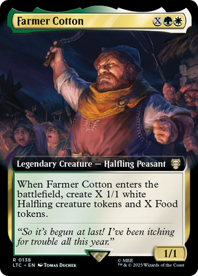 Magic: The Gathering - Farmer Cotton - Tales of Middle-earth Commander