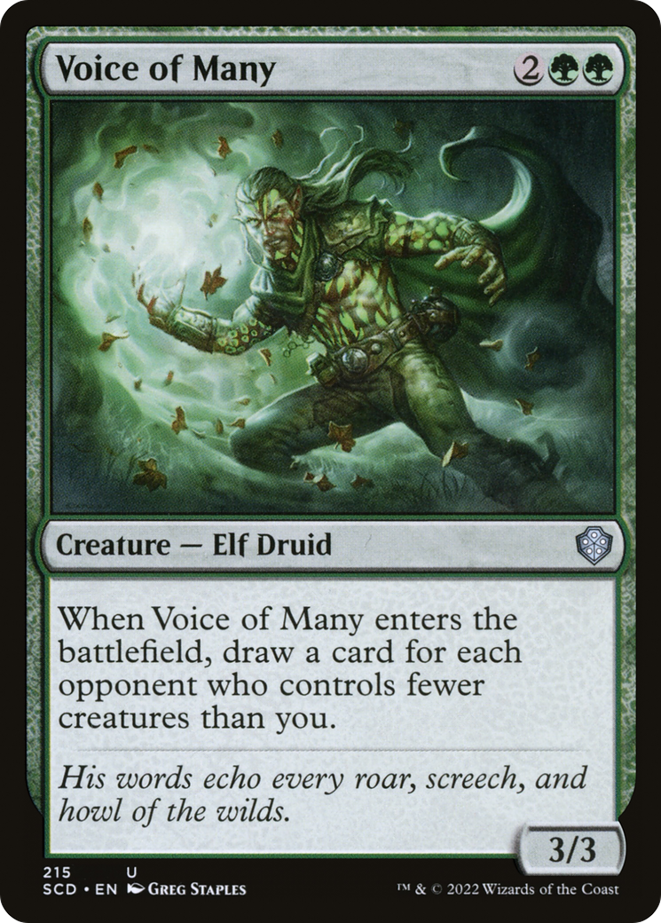Magic: The Gathering - Voice of Many - Starter Commander Decks