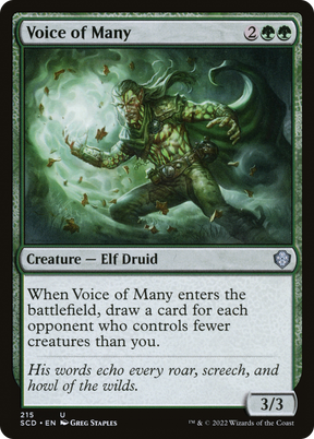 Magic: The Gathering - Voice of Many - Starter Commander Decks