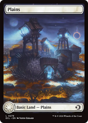 Magic: The Gathering - Plains #279 Foil - Lorwyn Eclipsed