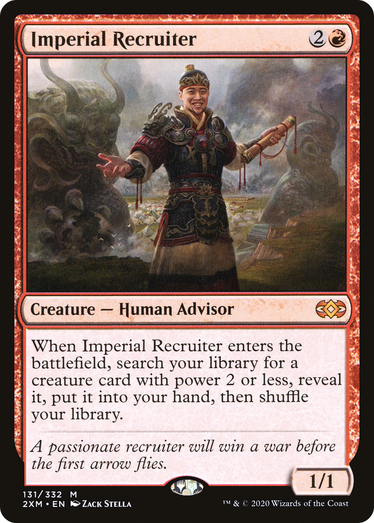 Magic: The Gathering - Imperial Recruiter Foil - Double Masters