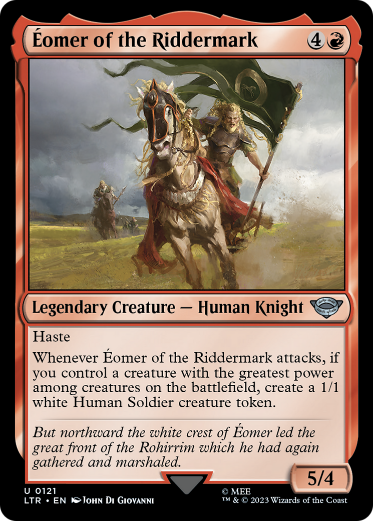 Magic: The Gathering - Éomer of the Riddermark - The Lord of the Rings: Tales of Middle-earth
