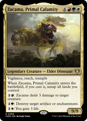 Magic: The Gathering - Zacama, Primal Calamity - Commander Masters