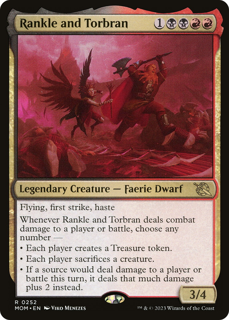 Magic: The Gathering - Rankle and Torbran - March of the Machine
