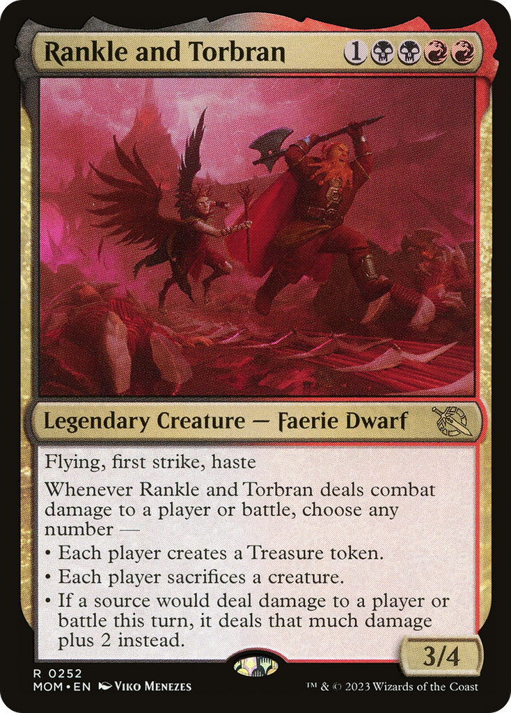 Magic: The Gathering - Rankle and Torbran - March of the Machine