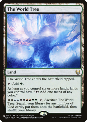 Magic: The Gathering - The World Tree - The List