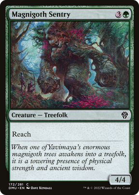 Magic: The Gathering - Magnigoth Sentry Foil - Dominaria United