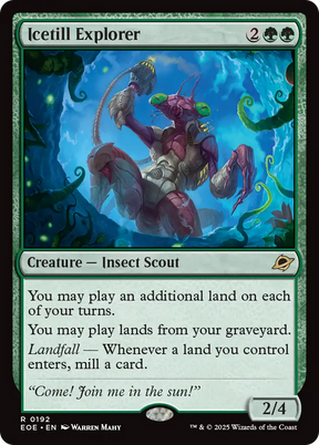 Magic: The Gathering - Icetill Explorer - Edge of Eternities