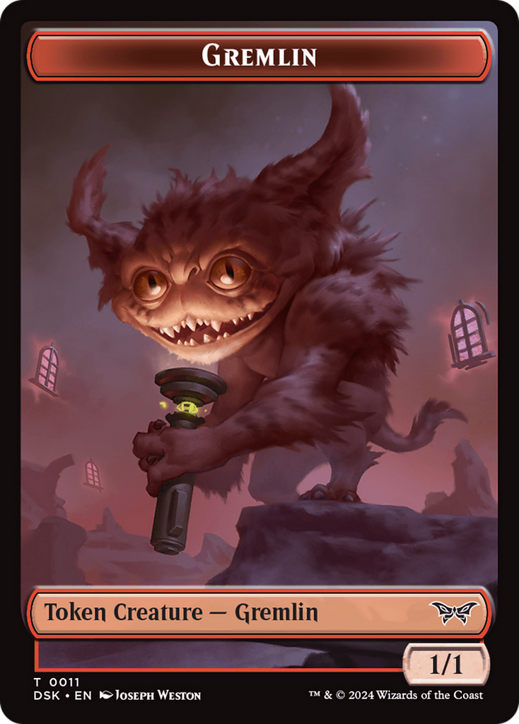 Magic: The Gathering - Gremlin Token - Duskmourn: House of Horror Tokens