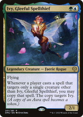 Magic: The Gathering - Ivy, Gleeful Spellthief Foil - Dominaria United