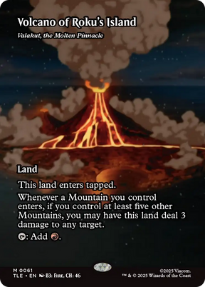 Magic: The Gathering - Valakut, the Molten Pinnacle - Avatar: The Last Airbender Eternal