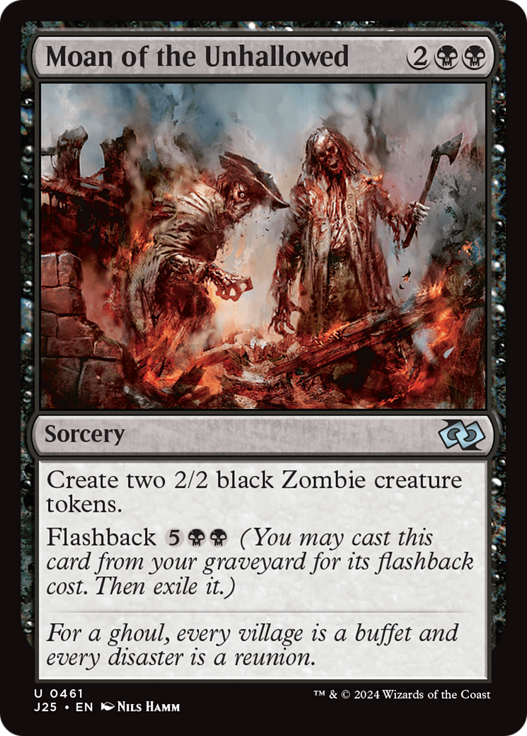 Magic: The Gathering - Moan of the Unhallowed - Foundations Jumpstart