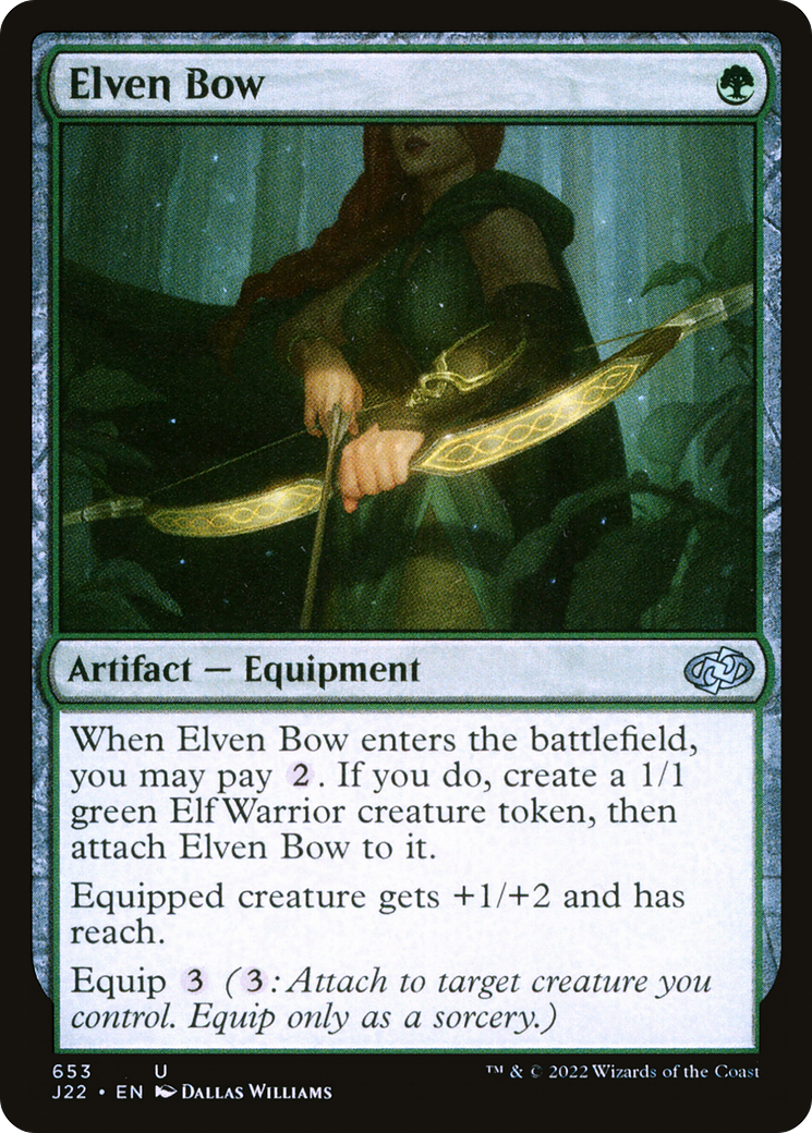 Magic: The Gathering - Elven Bow - Jumpstart 2022