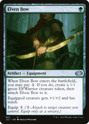 Magic: The Gathering - Elven Bow - Jumpstart 2022