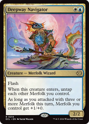 Magic: The Gathering - Deepway Navigator - Lorwyn Eclipsed