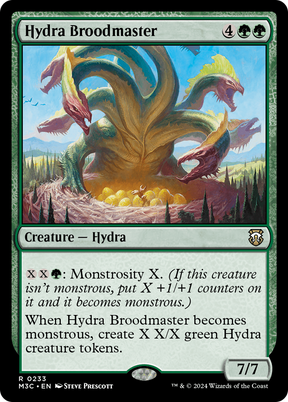 Magic: The Gathering - Hydra Broodmaster - Modern Horizons 3 Commander