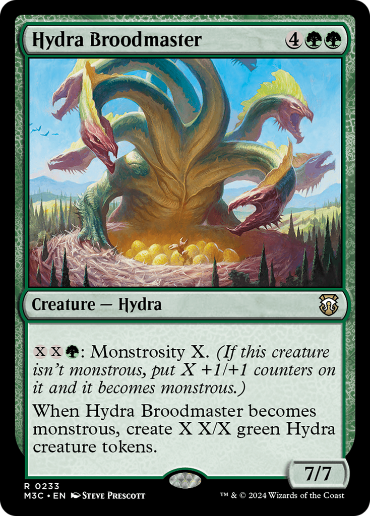 Magic: The Gathering - Hydra Broodmaster - Modern Horizons 3 Commander