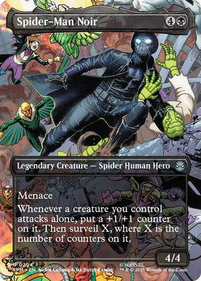 Magic: The Gathering - Spider-Man Noir Foil - Marvel's Spider-Man