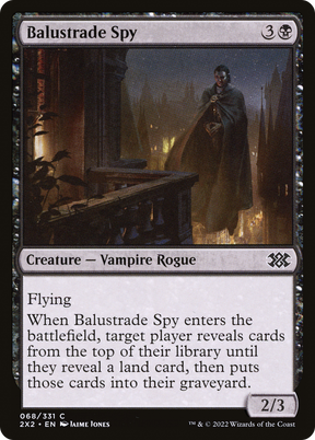 Magic: The Gathering - Balustrade Spy Foil - Double Masters 2022