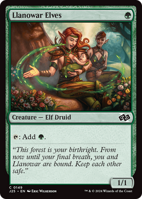 Magic: The Gathering - Llanowar Elves - Foundations Jumpstart