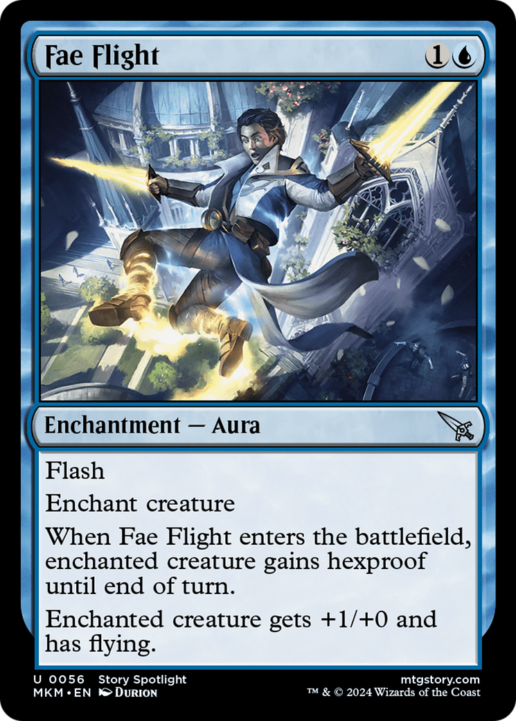 Magic: The Gathering - Fae Flight Foil - Murders at Karlov Manor