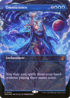 Magic: The Gathering - Omniscience Foil - Wilds of Eldraine: Enchanting Tales