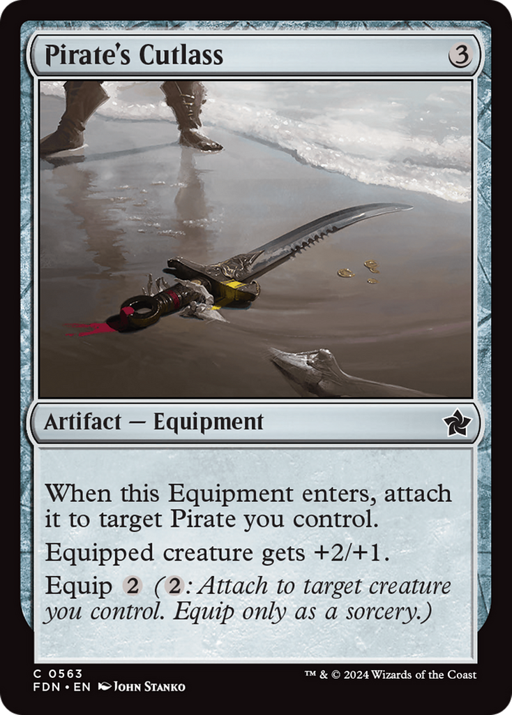 Magic: The Gathering - Pirate's Cutlass - Foundations