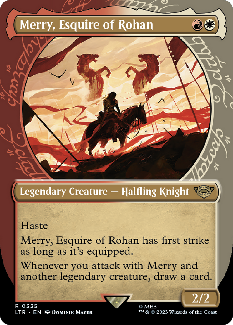 Magic: The Gathering - Merry, Esquire of Rohan Foil - The Lord of the Rings: Tales of Middle-earth