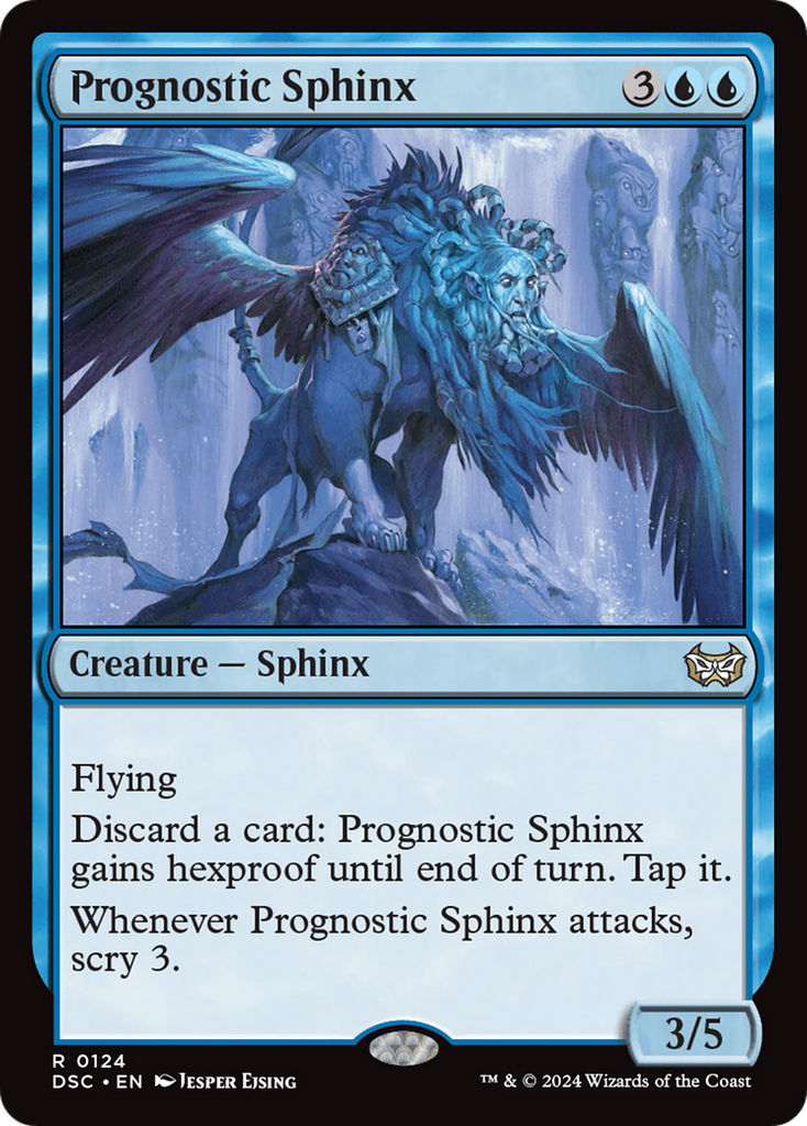 Magic: The Gathering - Prognostic Sphinx - Duskmourn: House of Horror Commander