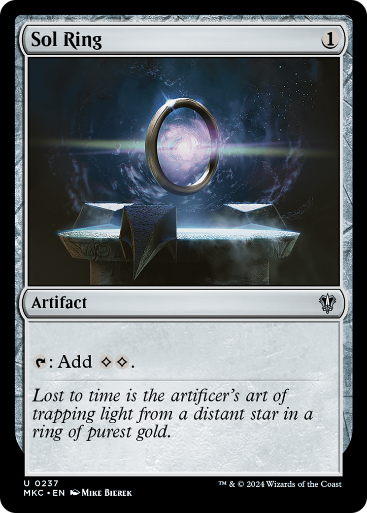 Magic: The Gathering - Sol Ring - Murders at Karlov Manor Commander