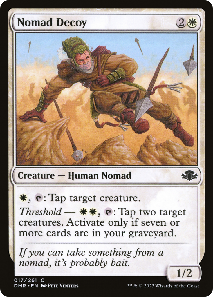 Magic: The Gathering - Nomad Decoy Foil - Dominaria Remastered