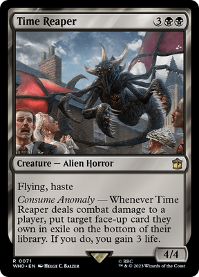 Magic: The Gathering - Time Reaper Foil - Doctor Who