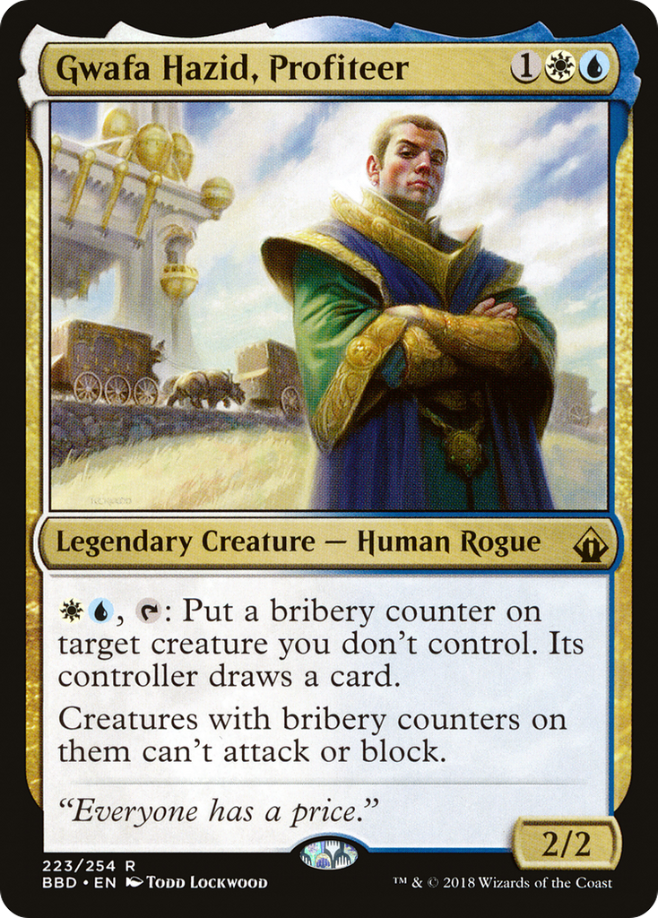 Magic: The Gathering - Gwafa Hazid, Profiteer Foil - Battlebond