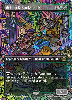 Magic: The Gathering - Bebop & Rocksteady - Teenage Mutant Ninja Turtles