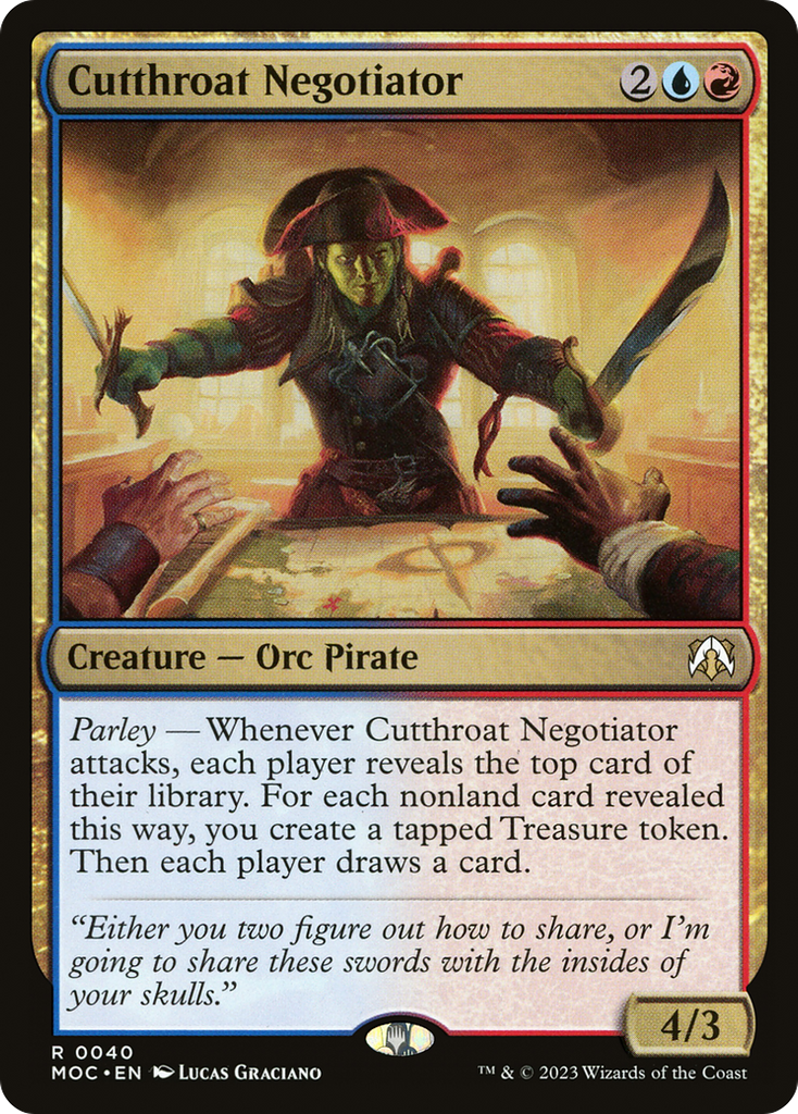 Magic: The Gathering - Cutthroat Negotiator - March of the Machine Commander