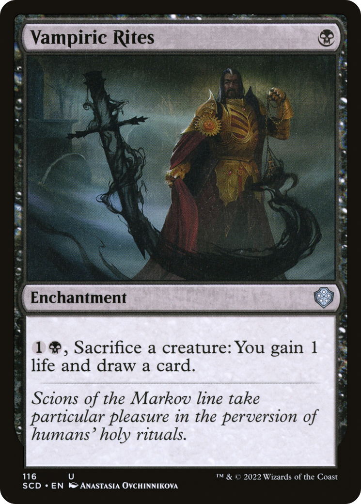 Magic: The Gathering - Vampiric Rites - Starter Commander Decks