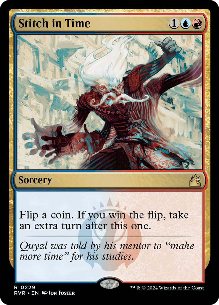 Magic: The Gathering - Stitch in Time Foil - Ravnica Remastered