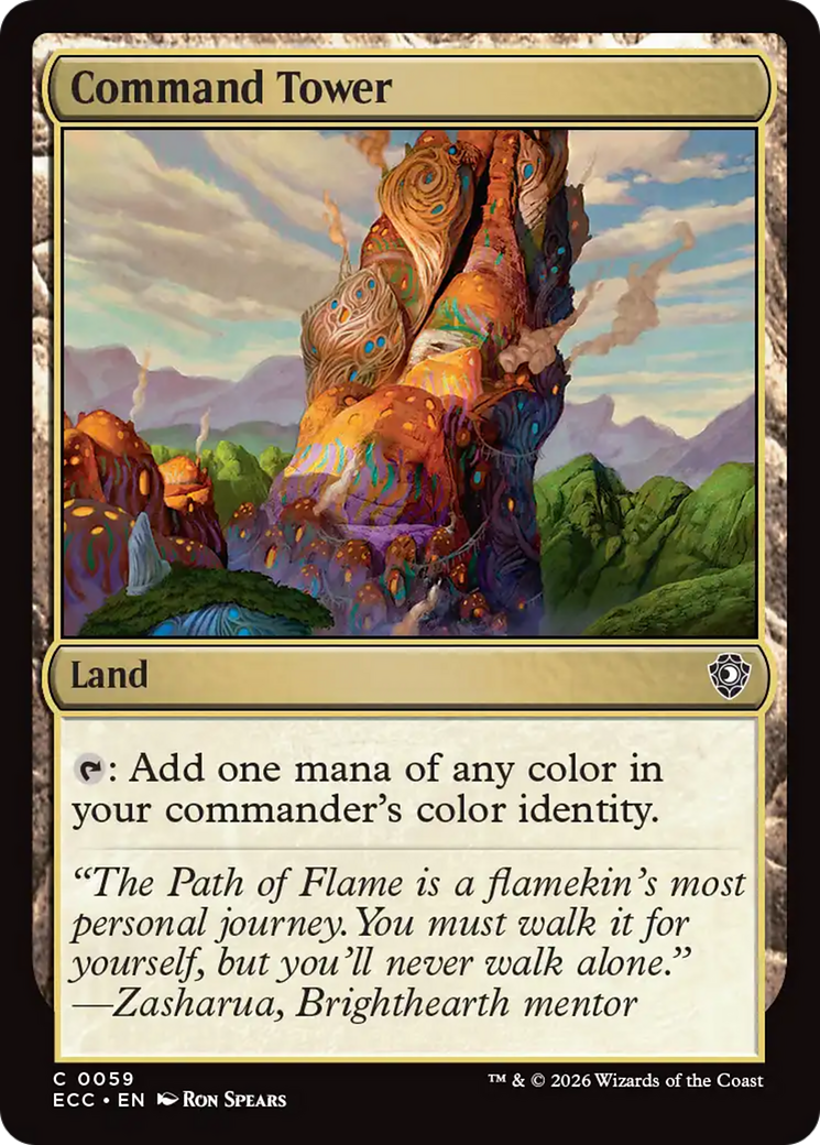 Magic: The Gathering - Command Tower - Lorwyn Eclipsed Commander